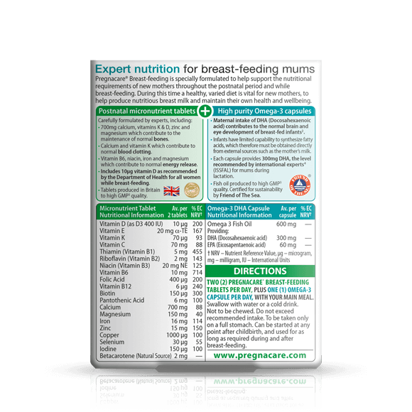 Pregnacare Breast Feeding