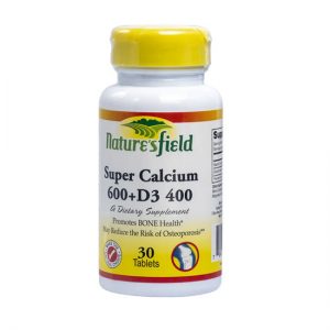 Super Calcium 600 + D3 400 - 30 Tablets