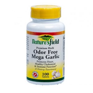 Nature's Field Mega Garlic (Odor free)