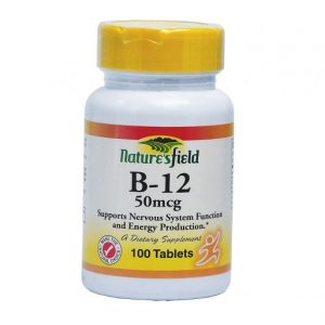 Nature’s Field Vitamin B-12 (50mcg)