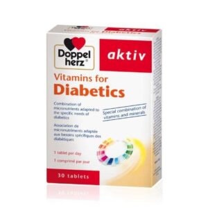 Doppelherz Vitamins for Diabetics - 30 Tabs