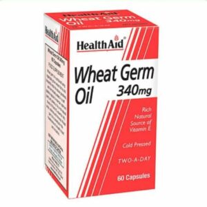 HealthAid Wheat Germ Oil 340mg 60 Capsules