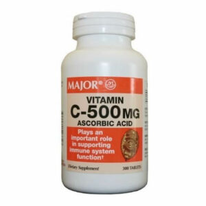 Major Chewable Vitamin C - 500mg 100 Tabs