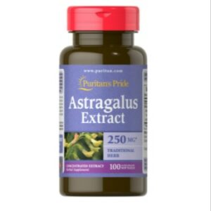 Puritan's Pride Astragalus Extract 250 mg - 100Cap