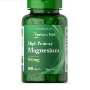 Puritan's Pride High Potency Magnesium 500 mg - 100 Tab