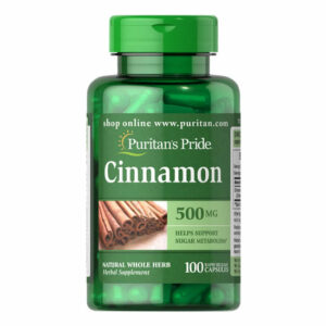 Puritan's Pride Cinnamon 500 mg-100 Cap