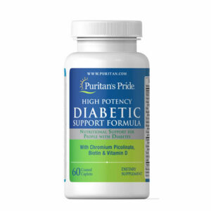 Puritan's Pride Diabetic Support Formula - 60 Caps