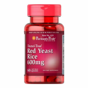 Puritan's Pride Red Yeast Rice 600 mg - 60 Cap