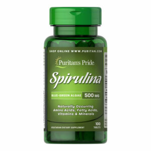 Puritan's Pride Spirulina 500 mg - 100 Tabs