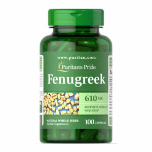 Puritan's Pride Fenugreek 610 mg- 100 Cap