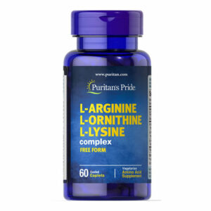 Puritan's Pride L-Arginine L-Ornithine L-Lysine - 60 Caps