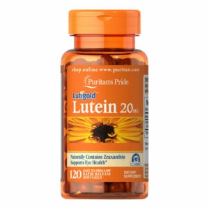 Puritan's Pride Lutigold Lutein 20 mg- 120 Caps