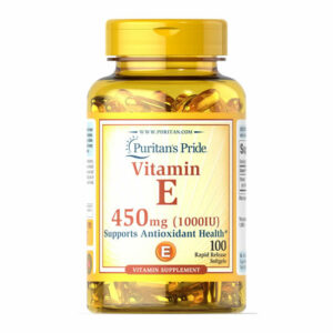 Puritan's Pride Vitamin E 450 mg 1000IU - 100 Softgels