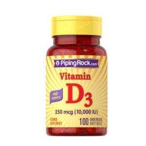 PipingRock.com - Vitamin D3 250mcg/10,000iu