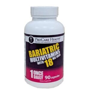 Procare Health Bariatric Multivitamins 18mg Iron - 30 Caps